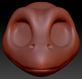 Western Kemono Frog Head Base
