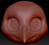 True Kemono Raven Head Base