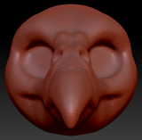 Gender Neutral Turkey Vulture Head Base