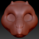 Gender Neutral Birdcat Head Base