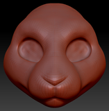 Gender Neutral Bunny Head Base Variant 1