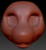 Feminine Orca Static Jaw Head Base