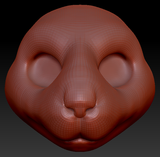 Gender Neutral Guinea Pig Head Base
