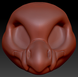 Western Kemono Wyvern Head Base