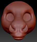 Gender Neutral Donkey Head Base