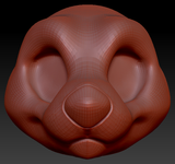 Kemono Toony Otter Head Base Variant 1