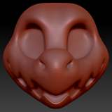 Western Kemono Sweetbeast Static Jaw Head Base