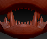 Small Carnivore Toony Style Jawset