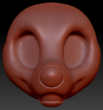 Western Kemono Corgi Static Jaw Head Base