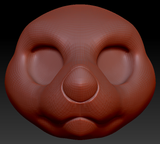 Western Kemono Sea Otter Head Base