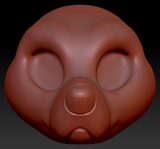 Western Kemono Canary Mastiff Head Base