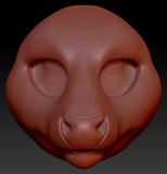 Feminine Deer Head Base Variant 1