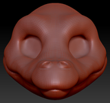 Gender Neutral Alligator Head Base