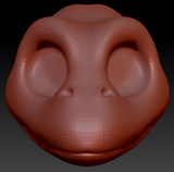 Gender Neutral Frog Head Base