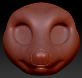 Western Kemono Opossum Head Base