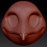 Feminine Potoo Head Base
