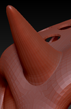 Smooth Unicorn Horn 3