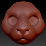 Gender Neutral Sea Otter Head Base