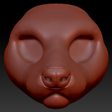 Feminine Ferret Head Base