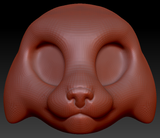 Western Kemono Bobcat/Lynx Head Base Variant 1
