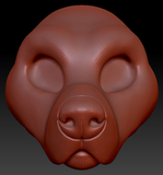 Gender Neutral Canary Mastiff Head Base