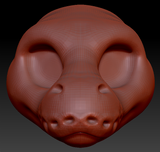 Feminine Ball Python Head Base
