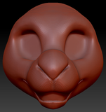 Feminine Drekkubus Static Jaw Head Base