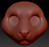 Gender Neutral Mouse Head Base