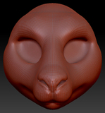 Feminine Kangaroo Head Base