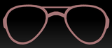 Aviator Glasses W/ Arms