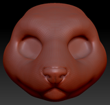Gender Neutral Weasel Head Base