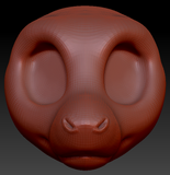 Western Kemono Yinglet Head Base
