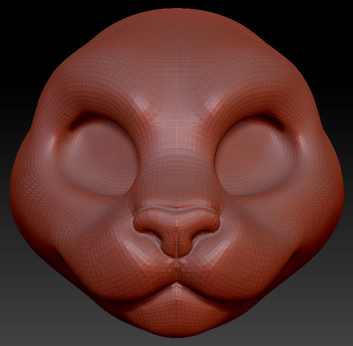 Gender Neutral Persian Cat Head Base