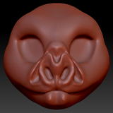 Feminine Vampire Bat Head Base