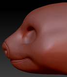 Gender Neutral Sloth Head Base