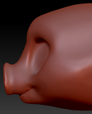 Western Kemono Pig Head Base Variant 1