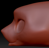True Kemono Eastern/Western Sergal Head Base