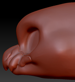 Western Kemono Wyvern Head Base