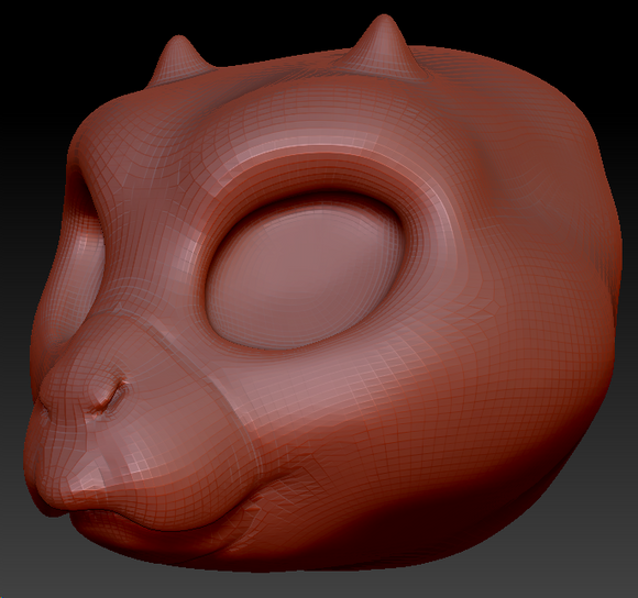 Western Kemono Birdcat Head Base