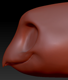 Western Kemono Potoo Head Base