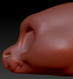 Western Kemono Wickerbeast Head Base Variant 4