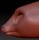 Western Kemono Cow Head Base