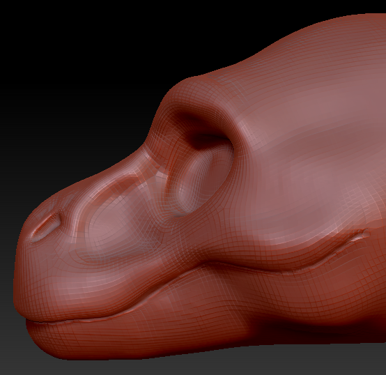 Feminine T-Rex Head Base