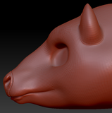 Gender Neutral Cow Head Base Complex Variant 1