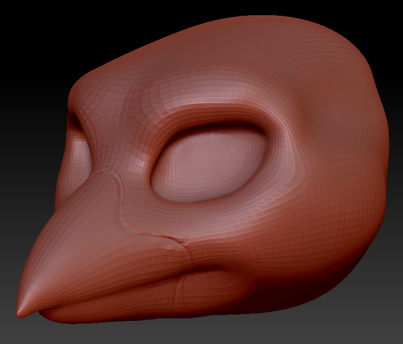Feminine Sparrow Head Base