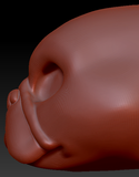 Gender Neutral Pug Head Base
