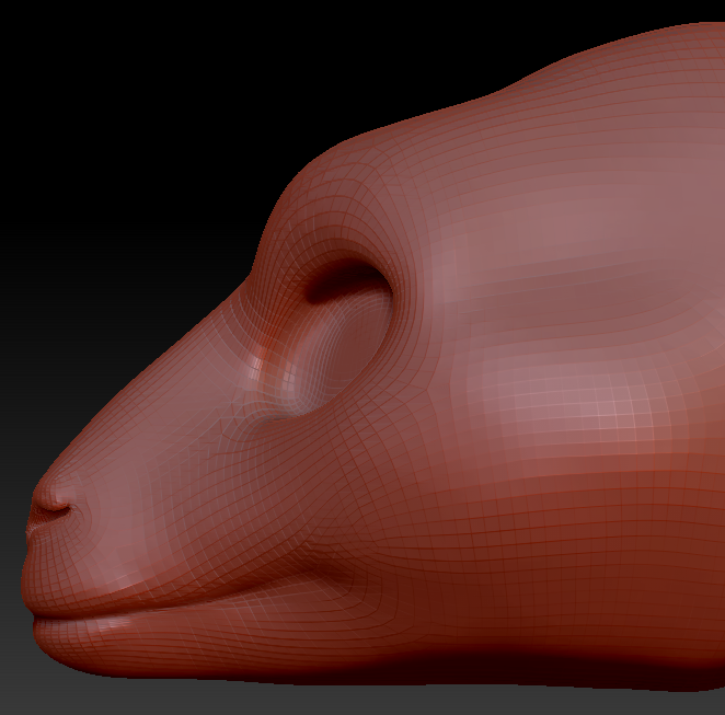 Feminine Goat/Sheep Head Base