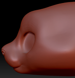 True Kemono Rat Head Base