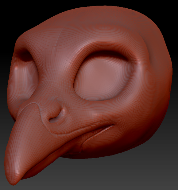 Feminine Chicken Head Base