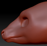 Gender Neutral Cow Head Base